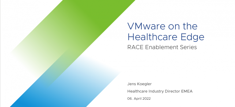 EMEA Short Takes - VMware at the Healthcare Edge
