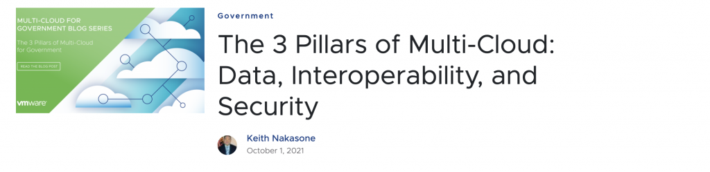 The 3 Pillars of Multi-Cloud: Data, Interoperability, and Security