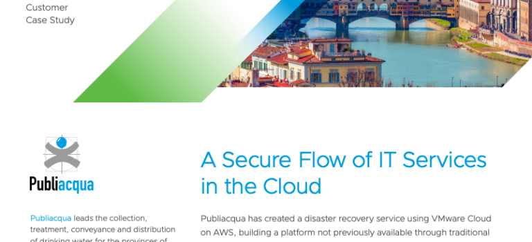Publiacqua Creates a Secure Flow of IT Services in the Cloud
